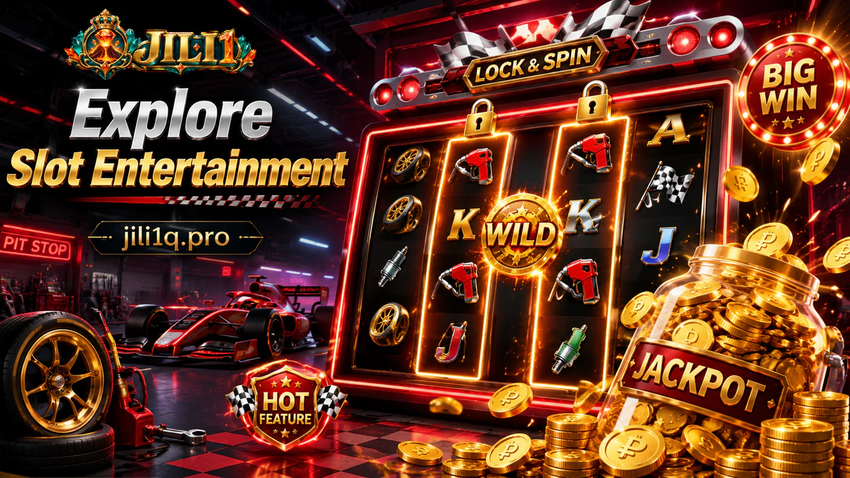 JILI1 slot games ready reel frame with ruby crowns turquoise gems gold bells and a treasure wheel